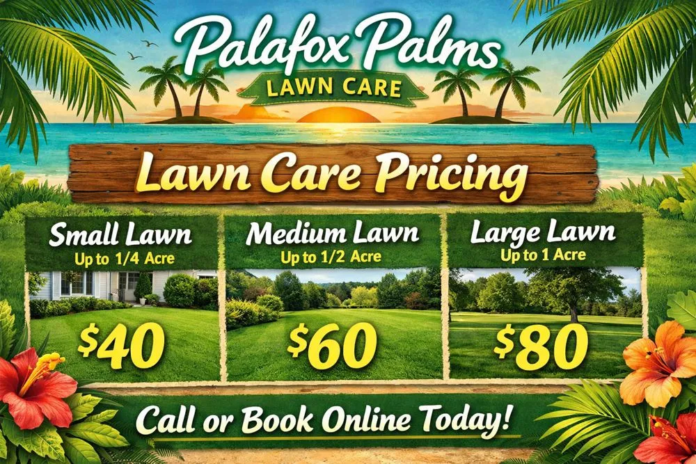 Local landscape installation for beautiful yards across Pensacola, FL - Palafox Palms