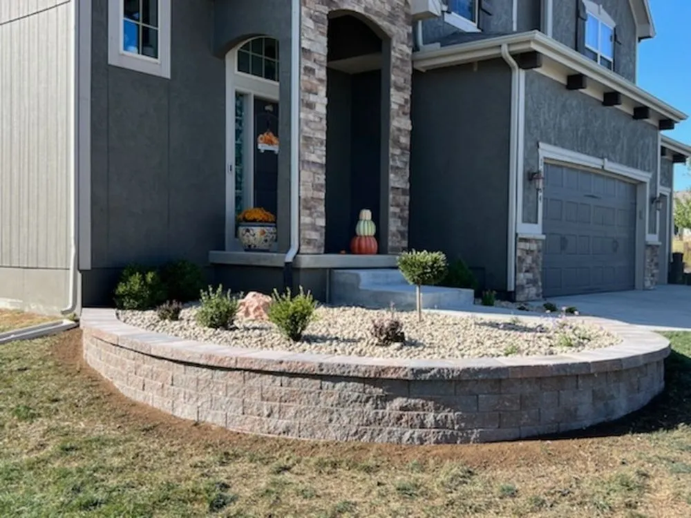Expert residential landscaping in Olathe, KS by Palatial Lawn & Landscape