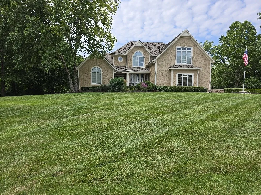 Trusted garden landscaping in Olathe, KS by Palatial Lawn & Landscape