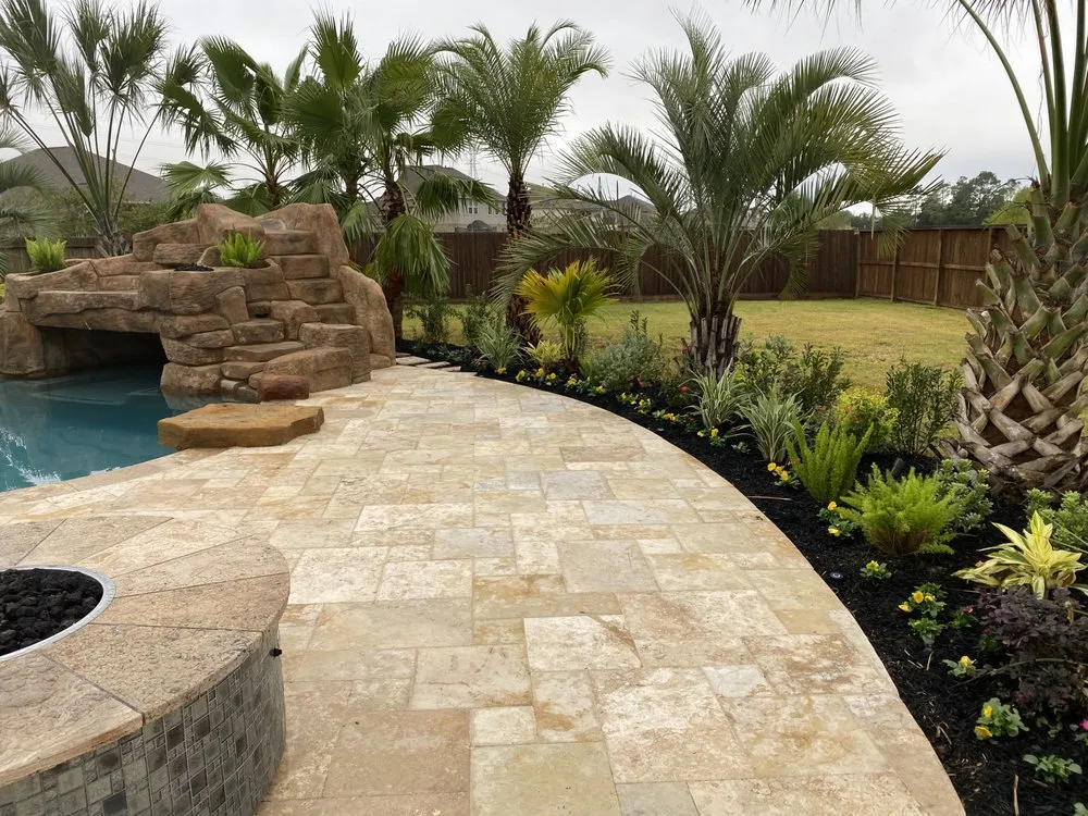 Trusted yard maintenance for year-round maintenance across Waller, TX - Palm & Trees Landscape