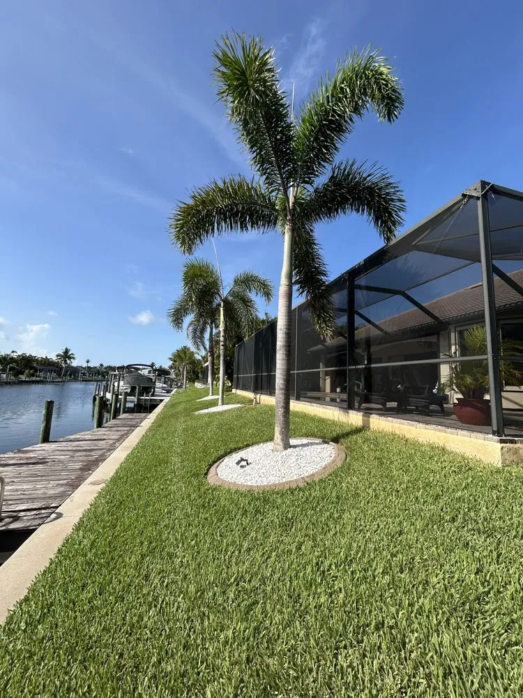 Local landscape design with custom design across Cape Coral, FL - Palm City Nursery & Landscaping