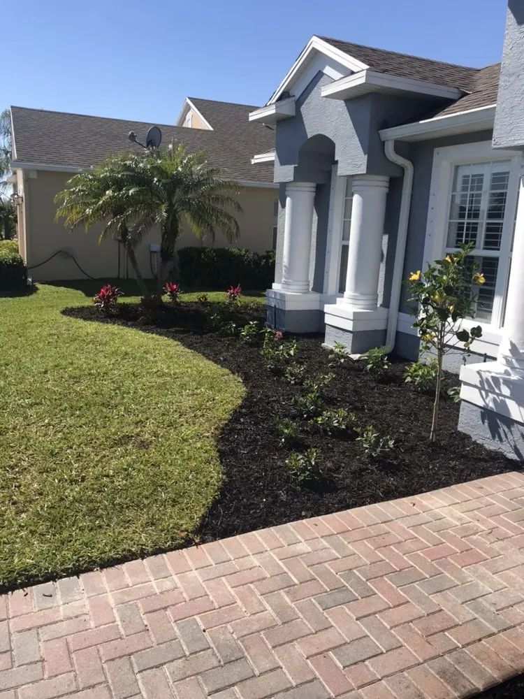 Reliable lawn mowing service with custom design in Vero Beach, FL by Palm Coast Lawn And Landscape