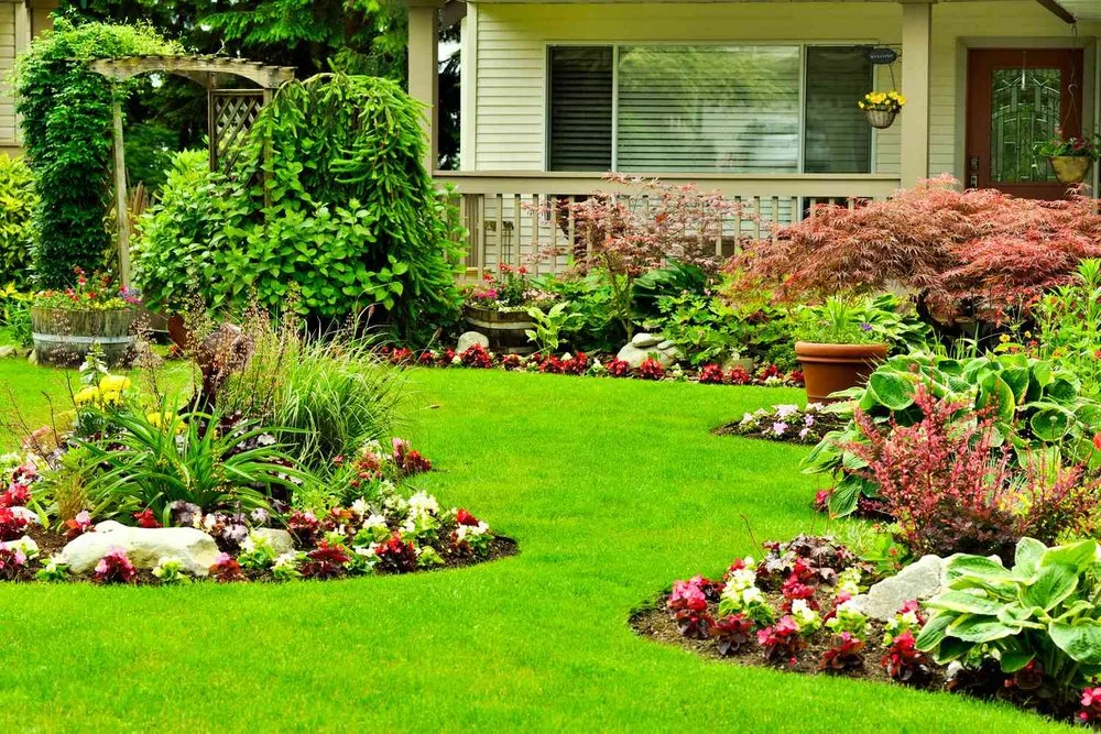 Affordable garden landscaping in Houston, TX - Palm Landscape & Construction