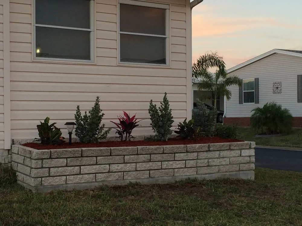 Affordable landscape installation in Punta Gorda, FL by Palm Trees Plus