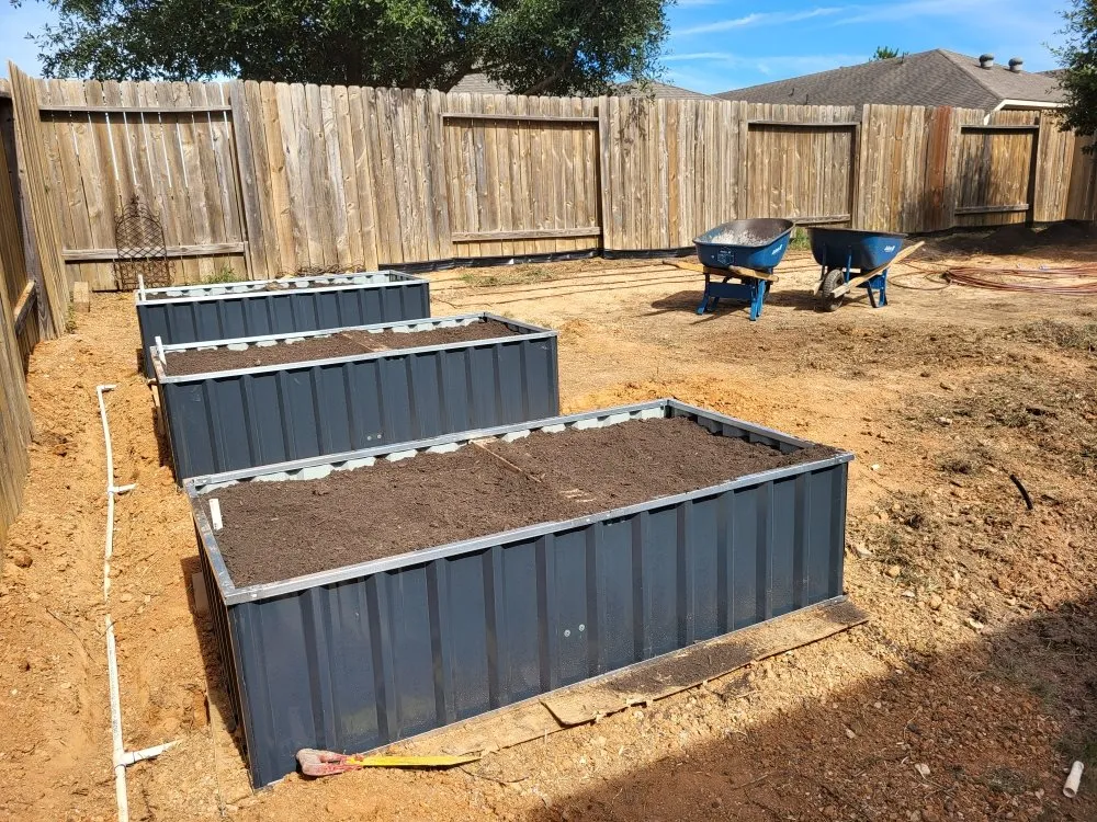 Expert landscape design for homes in Conroe, TX by Palma Landscaping