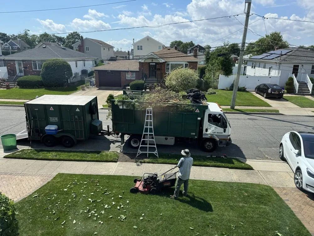 Local lawn care service with custom design in Valley Stream, NY by Palmares Landscaping