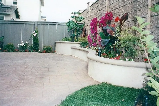 Custom garden landscaping in Laguna Hills, CA - Palmers Landscape Installation