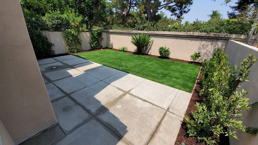 Reliable lawn mowing service for residential properties in Laguna Hills, CA by Palmers Landscape Installation