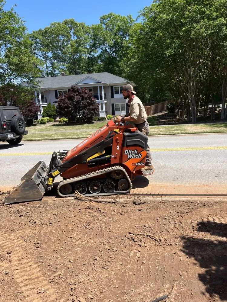Custom garden landscaping in Spartanburg, SC - Palmer's Landscaping