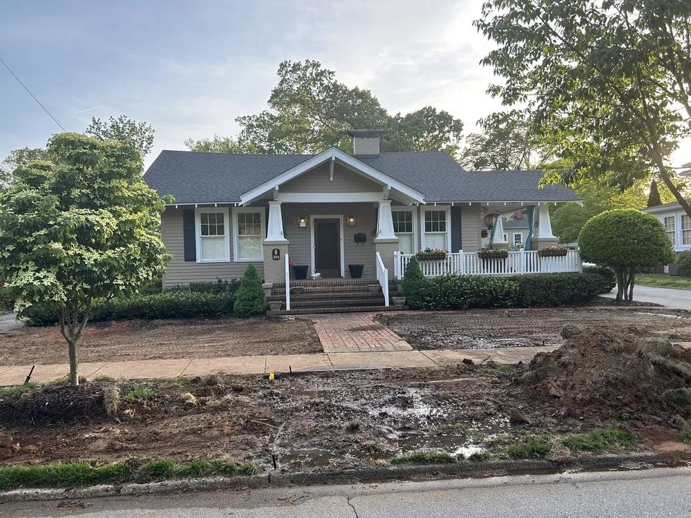 Professional lawn mowing service for outdoor upgrades in Spartanburg, SC by Palmer's Landscaping