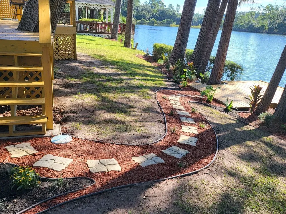 Affordable yard maintenance for residential properties across Savannah, GA - Palmer's Loving Lawn's & light landscaping