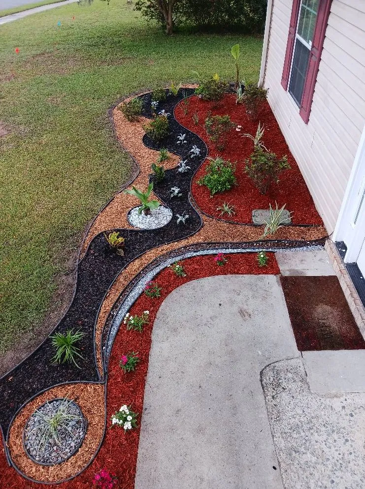 Custom yard cleanup service for outdoor upgrades across Savannah, GA - Palmer's Loving Lawn's & light landscaping