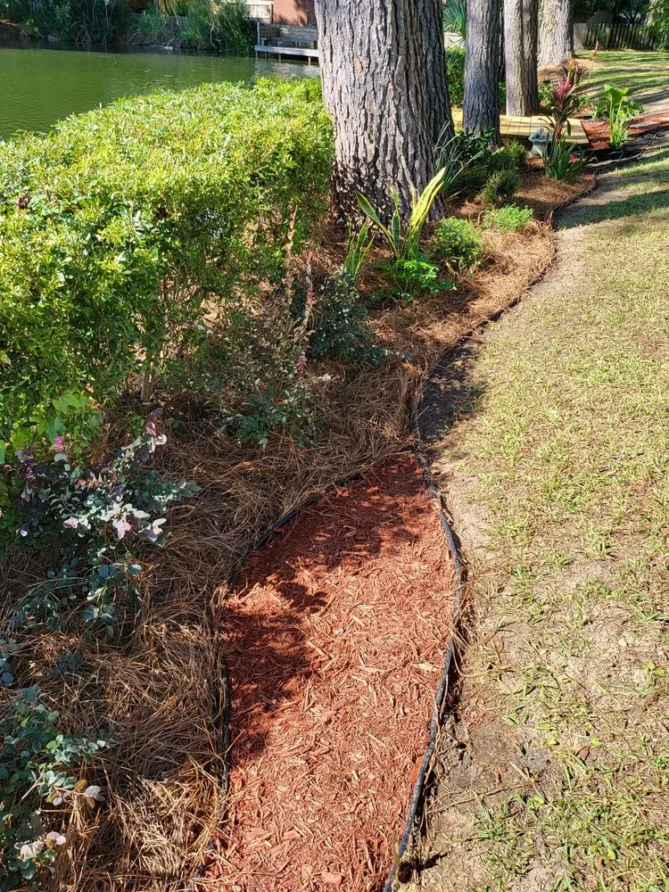 Custom landscape design for outdoor upgrades across Savannah, GA - Palmer's Loving Lawn's & light landscaping