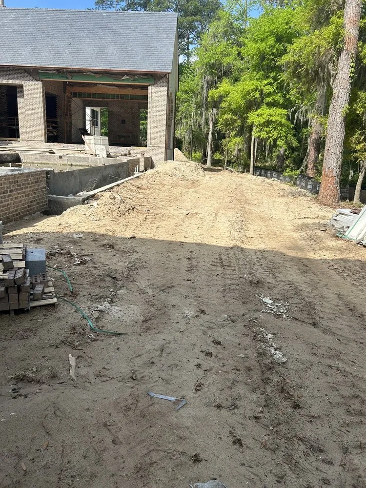 Professional lawn care service for homes in Okatie, SC by Palmetto Dirt And Demolition
