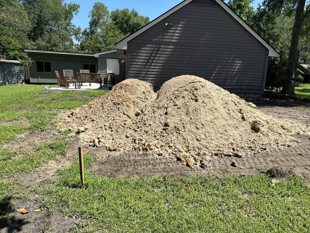 Local garden landscaping for homes across Okatie, SC - Palmetto Dirt And Demolition