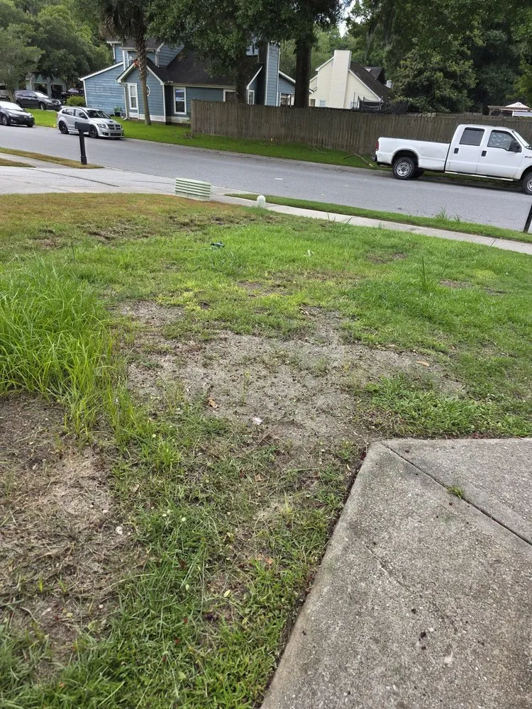 Trusted lawn mowing service in Hanahan, SC by Palmetto Luna Landscaping And Concrete