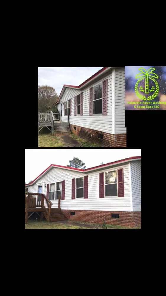 Custom outdoor landscaping in Liberty, SC by Palmetto Power Washing & Lawn Care