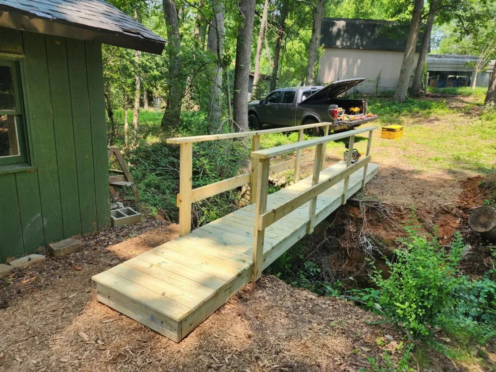 Top-rated garden landscaping in Simpsonville, SC by Palmetto Precision Builders