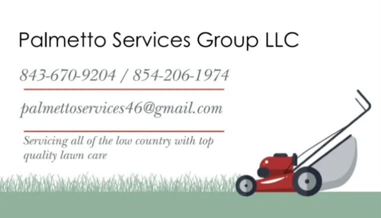 Custom lawn mowing service for homes in North Charleston, SC by Palmetto Services Group