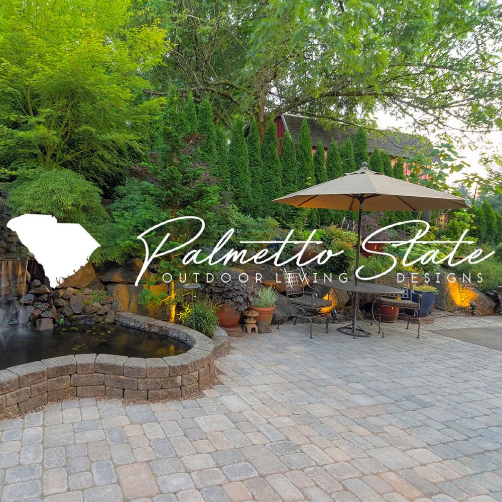 Expert landscape design for homes in Lexington, SC by Palmetto State Outdoor Living Designs