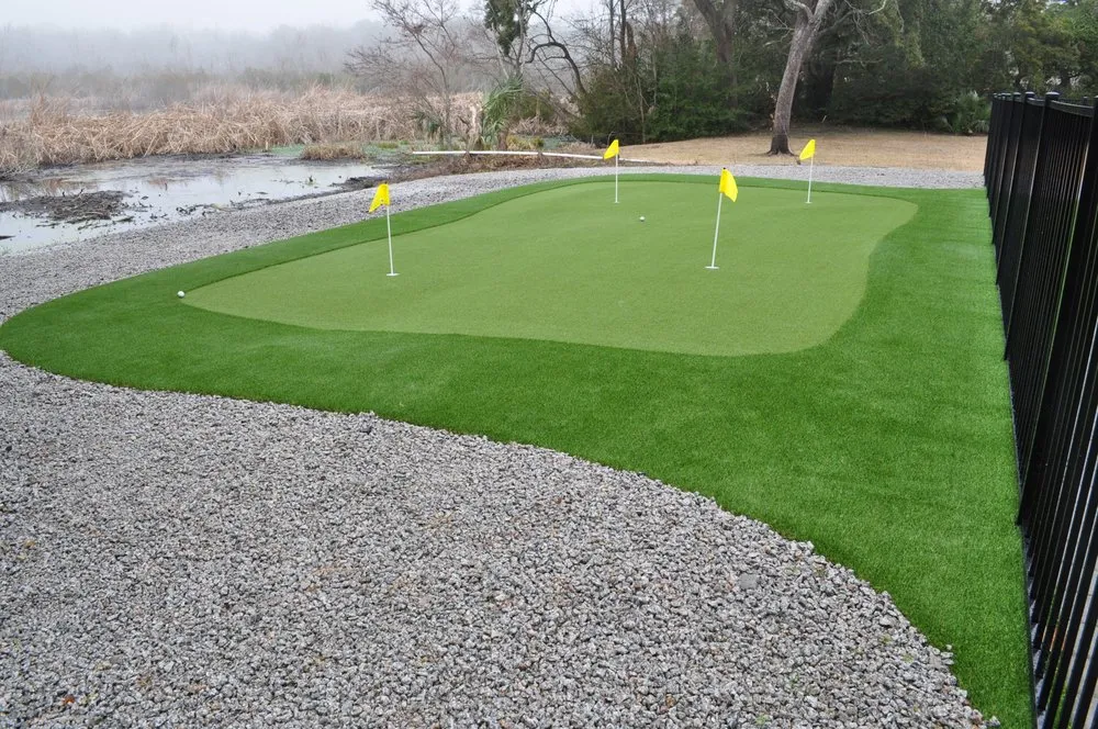 Affordable residential landscaping in Murrells Inlet, SC by Palmetto Synthetic Lawn