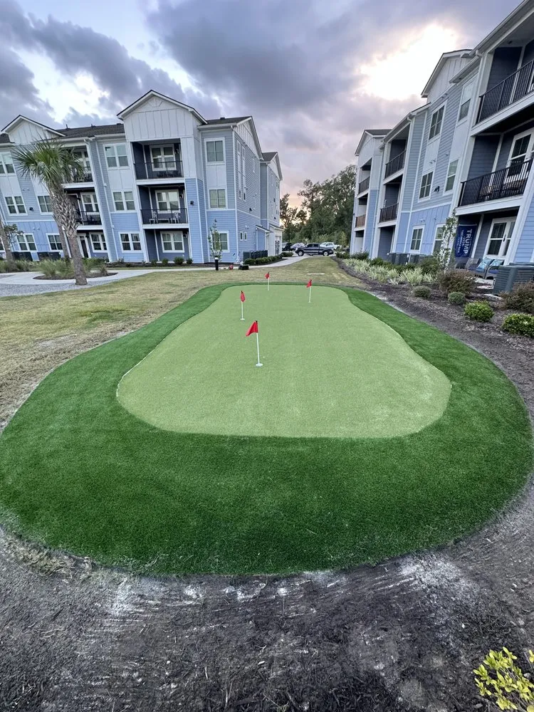 Reliable lawn care service for residential properties in Murrells Inlet, SC by Palmetto Synthetic Lawn