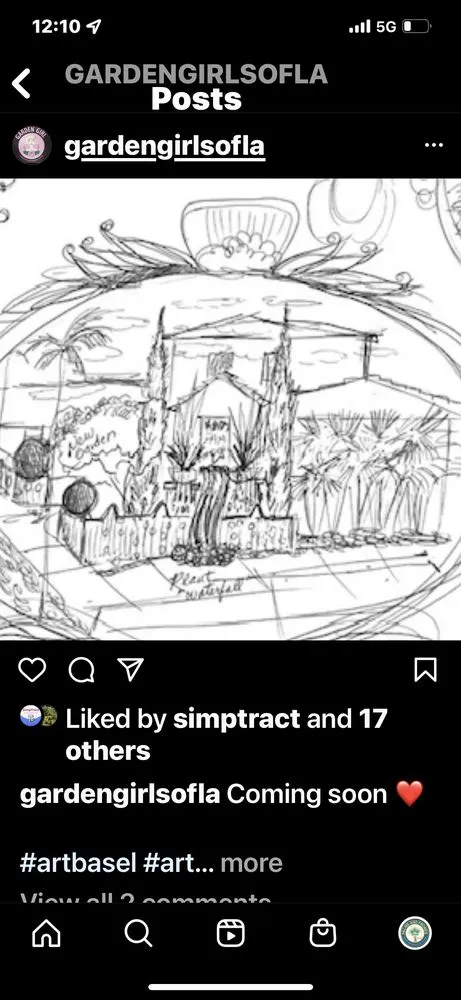 Custom landscape installation in North Miami Beach, FL - Palms And Fronds