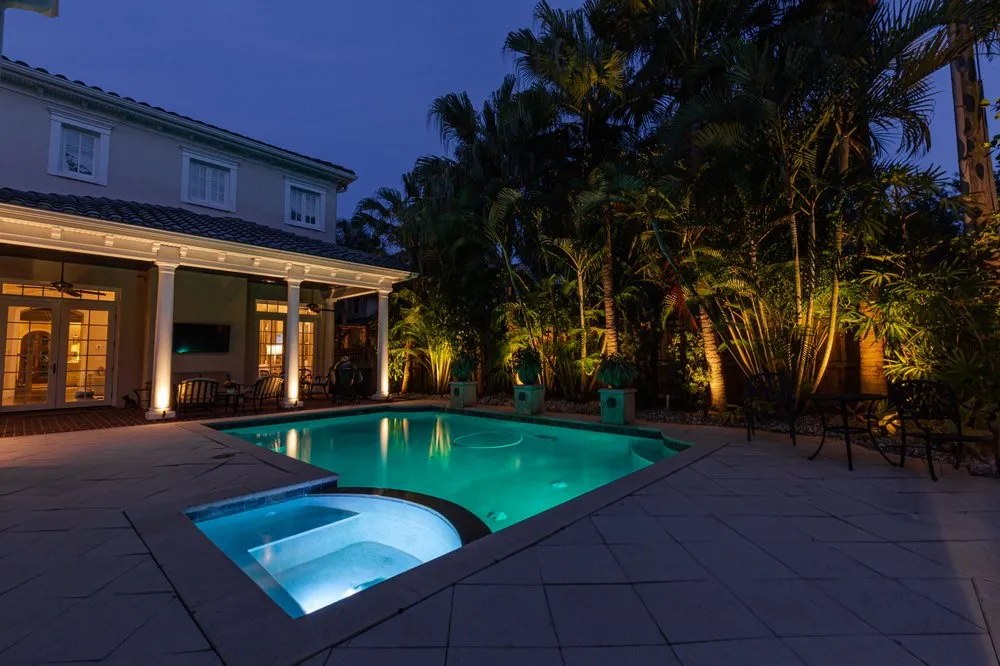 Professional yard maintenance in North Port, FL by Palms Galore & Decor