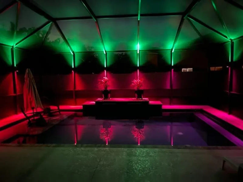 Professional residential landscaping in North Port, FL by Palms Galore & Decor