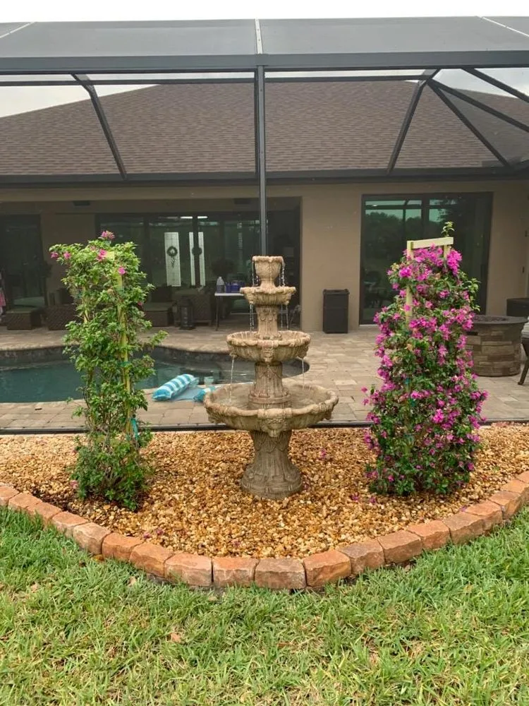 Professional landscaping services in North Port, FL by Palms Galore & Decor