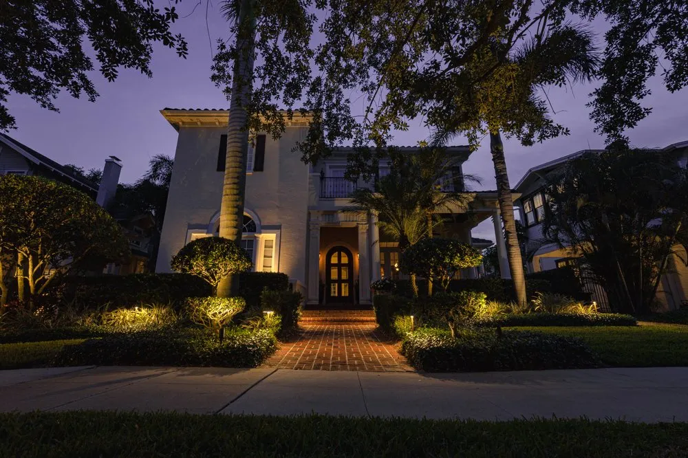Expert residential landscaping with custom design in North Port, FL by Palms Galore & Decor