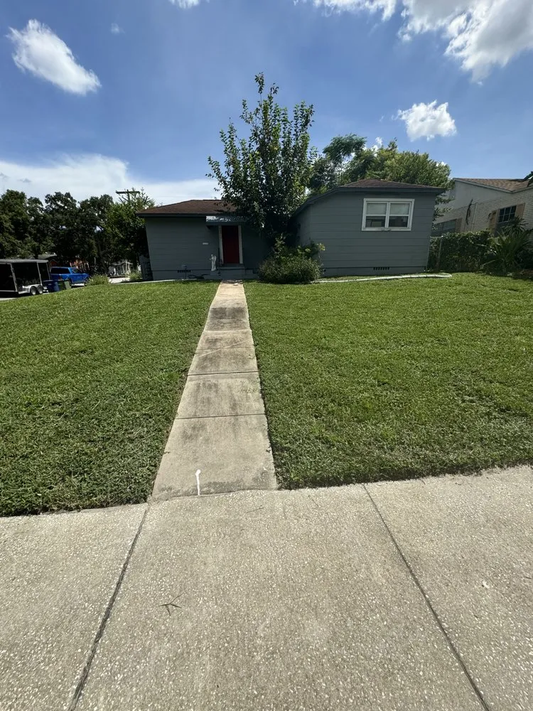 Custom outdoor landscaping for residential properties across Tampa, FL - Palms N Shades Landscaping Solutions