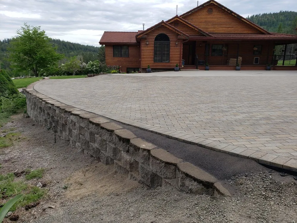 Custom residential landscaping in Deer Park, WA by Palms Tree Service & Landscaping