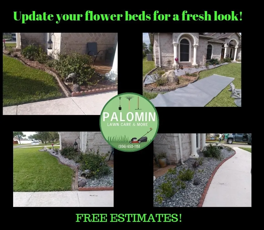 Affordable garden landscaping experts serving Weslaco, TX - Palomin Lawn Care and More