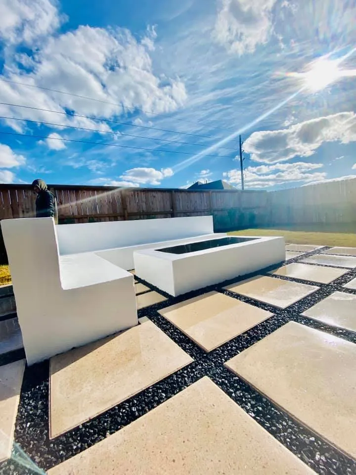 Professional outdoor landscaping in Cypress, TX - Palos Landscaping