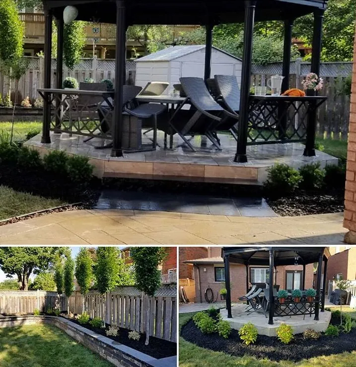 Custom landscape design for residential properties in Cypress, TX by Palos Landscaping