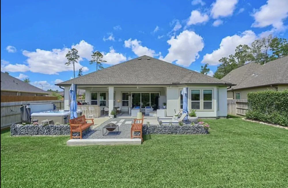 Professional landscape installation in Cypress, TX - Palos Landscaping