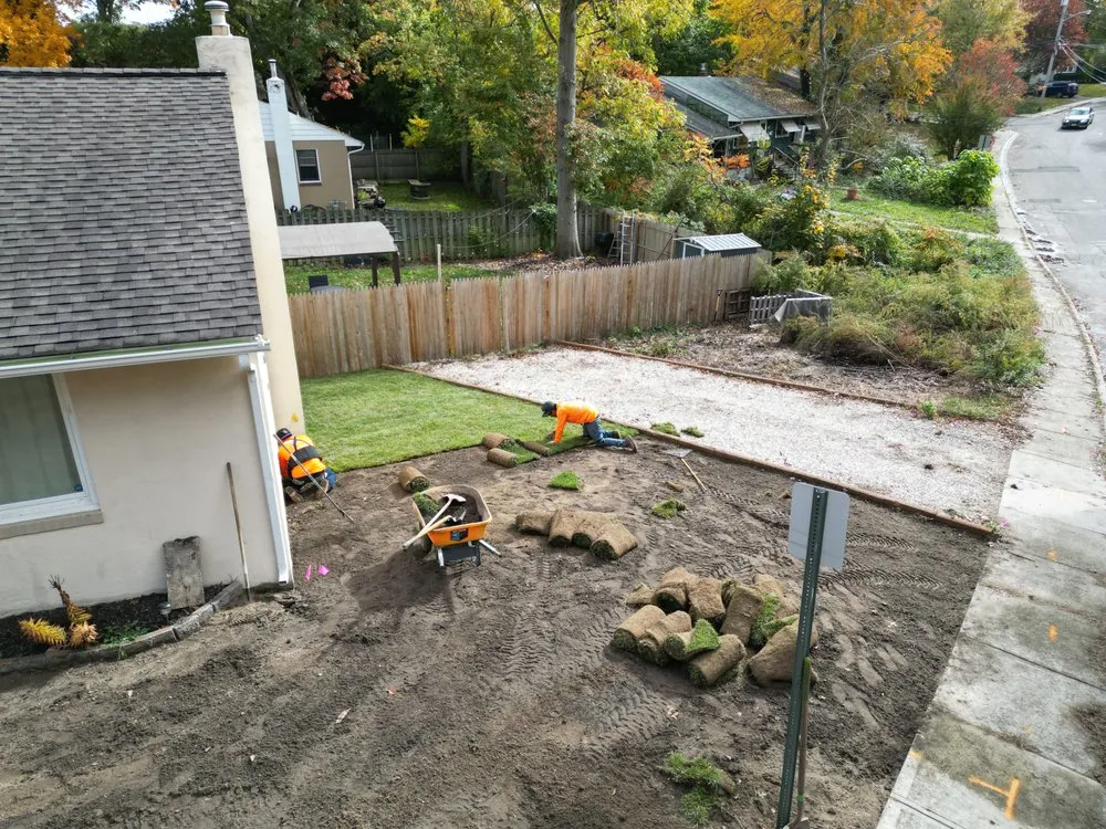 Custom landscape design for year-round maintenance in Bayville, NJ by Panagos & Co Landscaping