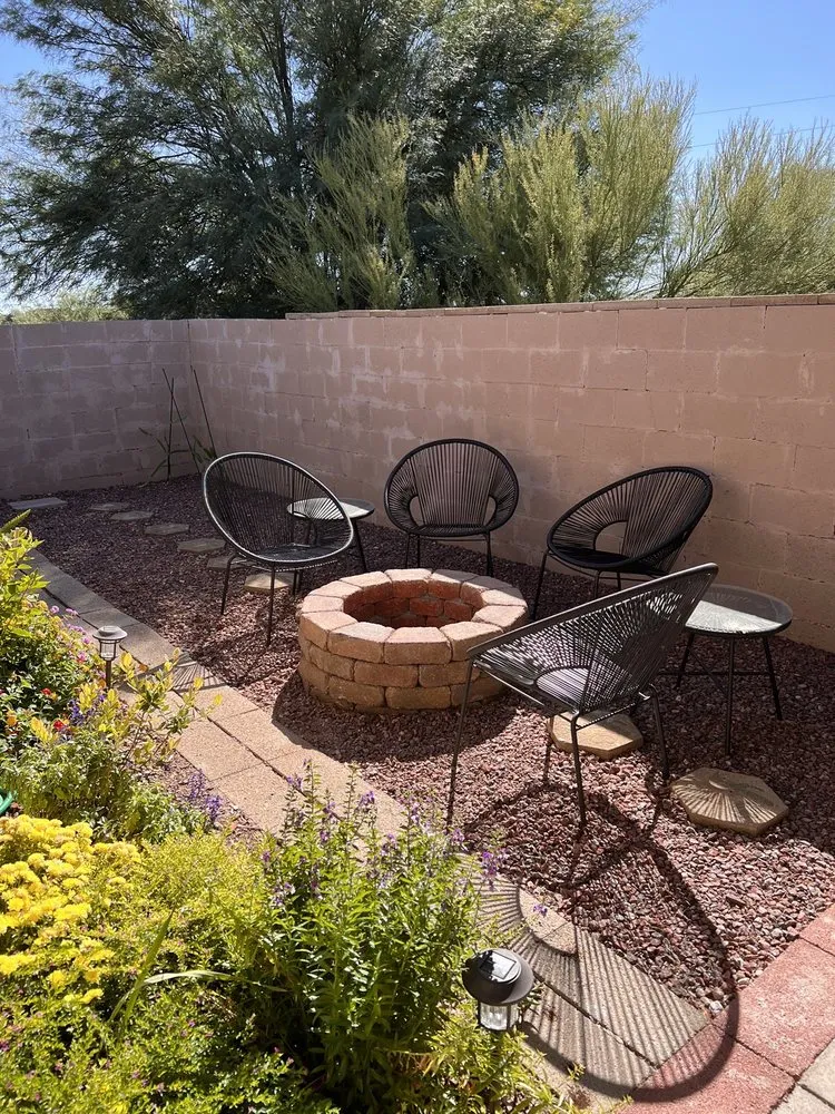 Top-rated outdoor landscaping in Tucson, AZ by Panama Lou's Tucsonan Landscaping