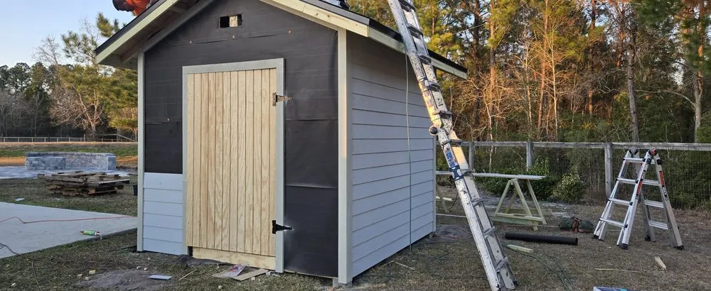 Affordable landscape installation with custom design in Orange Park, FL by Panchos Landscaping