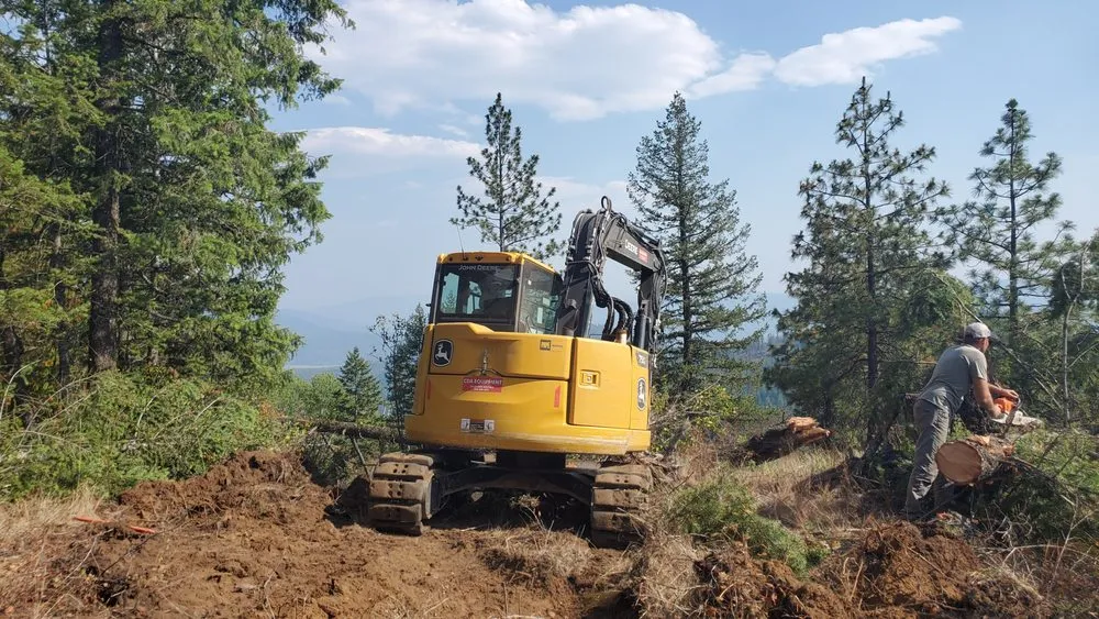 Local landscape installation in Laclede, ID - Panhandle Excavating