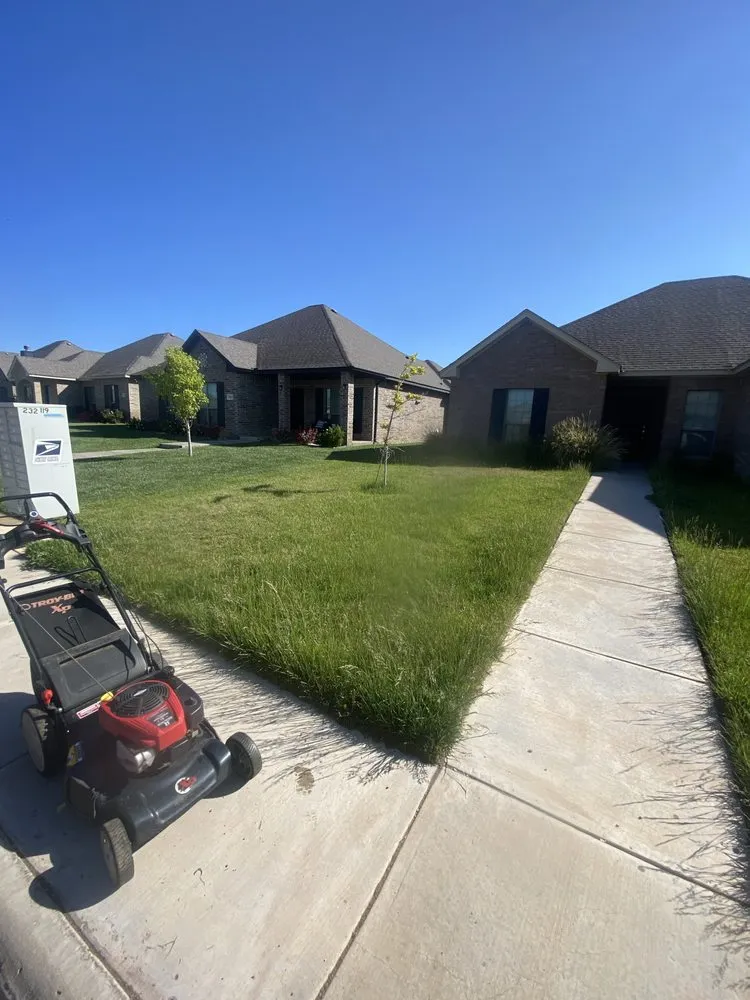 Custom lawn mowing service experts serving Amarillo, TX - Panhandle Lawn Solutions