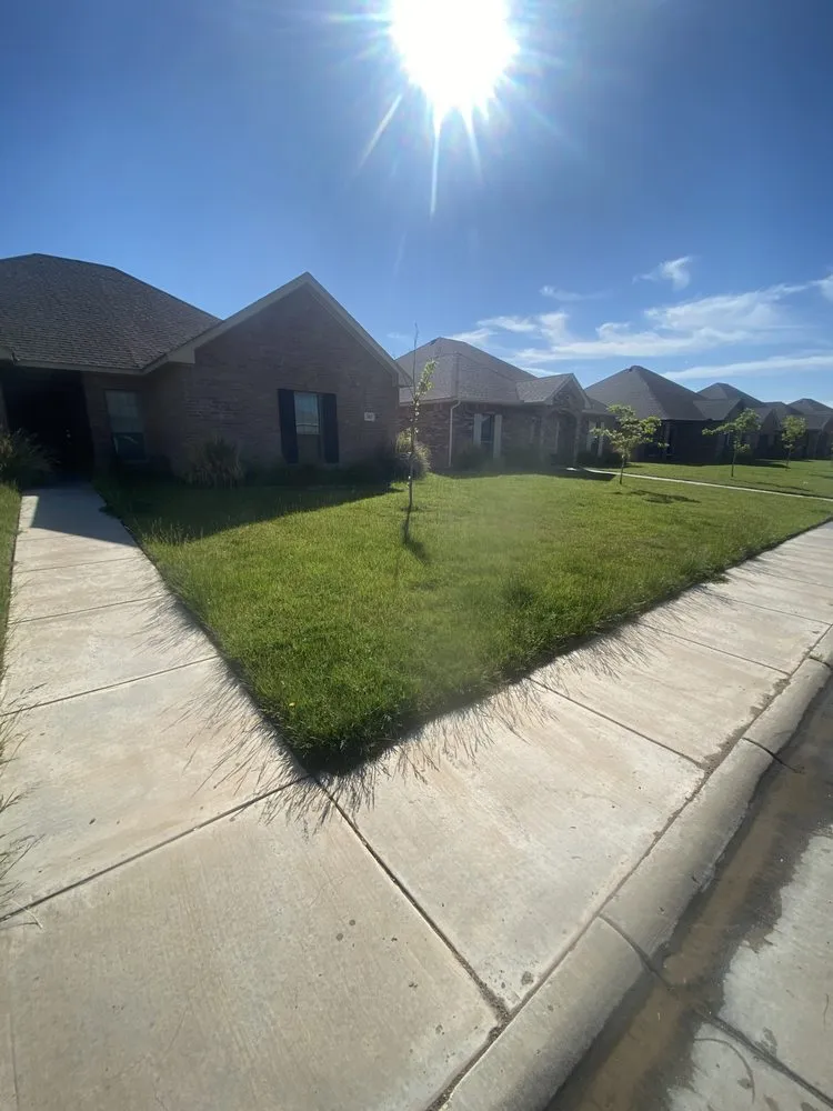 Affordable landscape design in Amarillo, TX by Panhandle Lawn Solutions