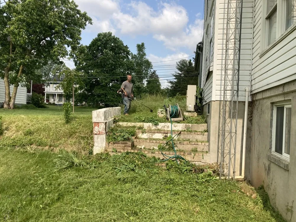 Affordable yard cleanup service for residential properties in Charles Town, WV by Panhandle Property Services