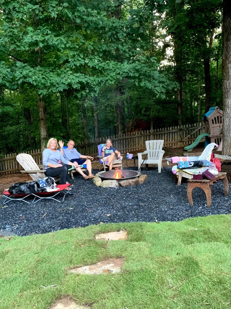 Professional outdoor landscaping in Cumming, GA by Pannone's Lawn Pros & Landscaping