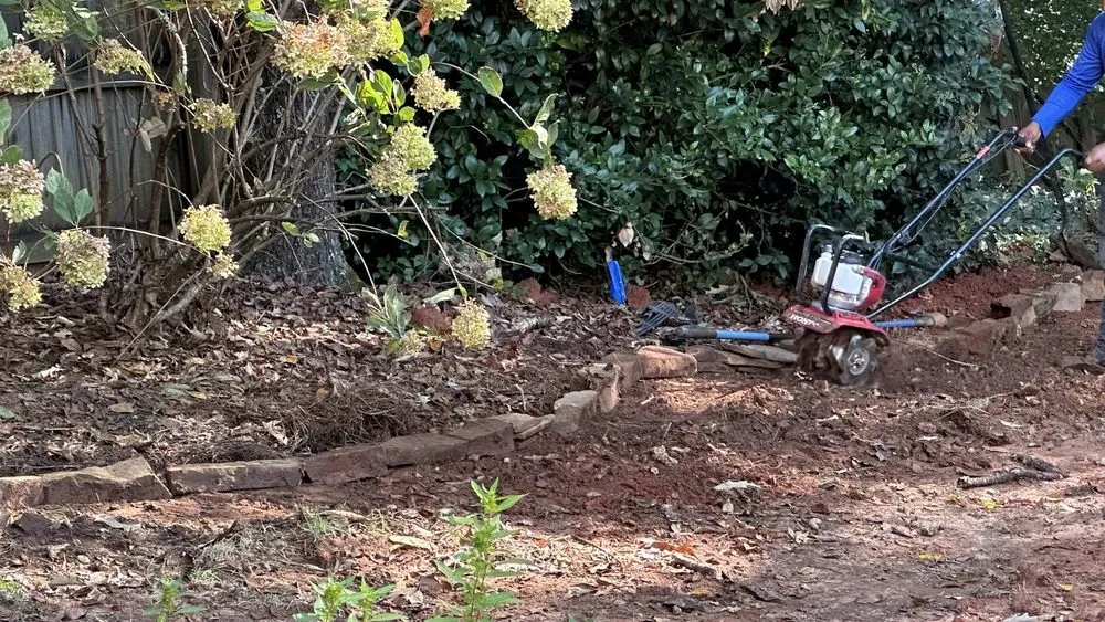 Custom garden landscaping in Cumming, GA - Pannone's Lawn Pros & Landscaping