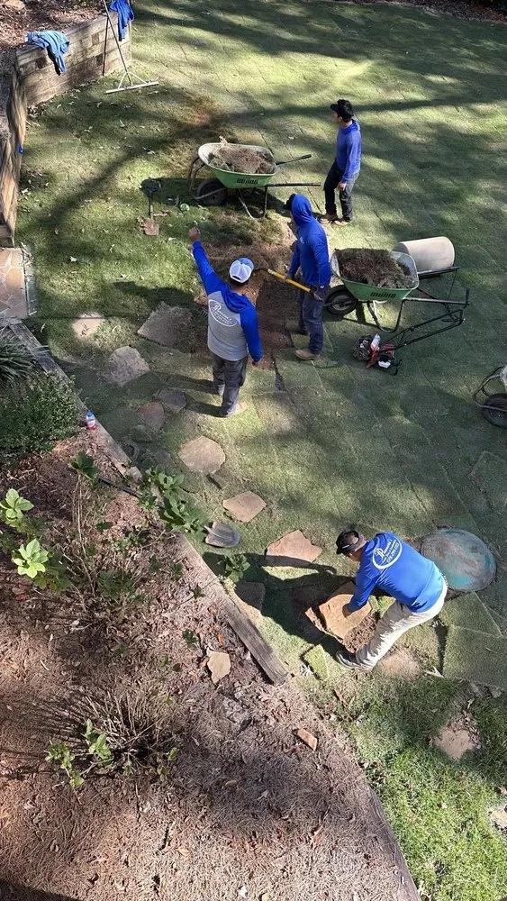Trusted landscaping services for residential properties in Cumming, GA by Pannone's Lawn Pros & Landscaping