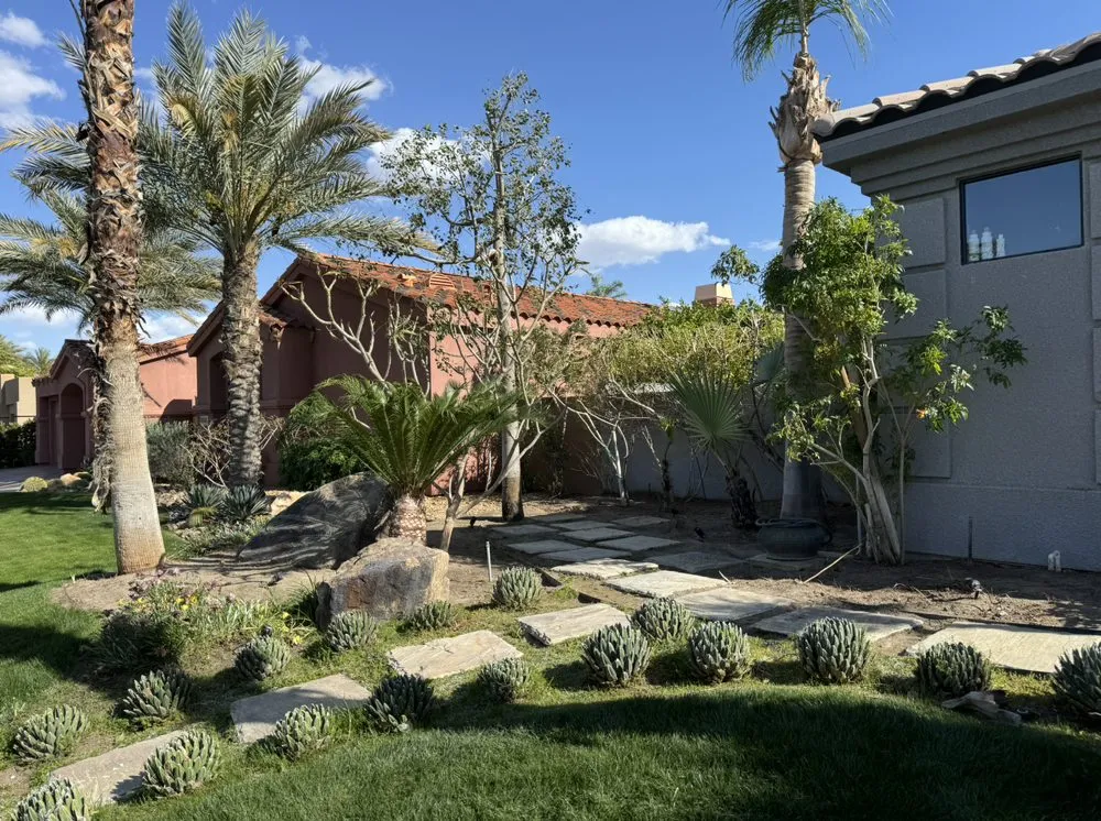 Custom residential landscaping for residential properties in Indio, CA by Panorama Landscaping