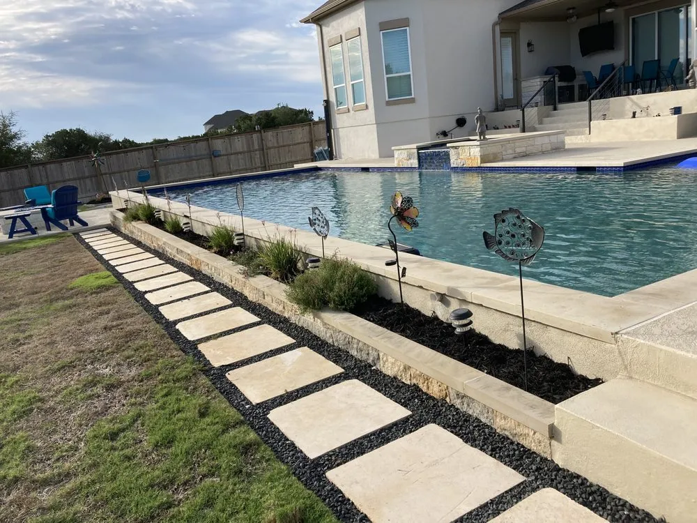 Trusted garden landscaping for outdoor upgrades in Del Valle, TX by Panorama Outdoor Solutions