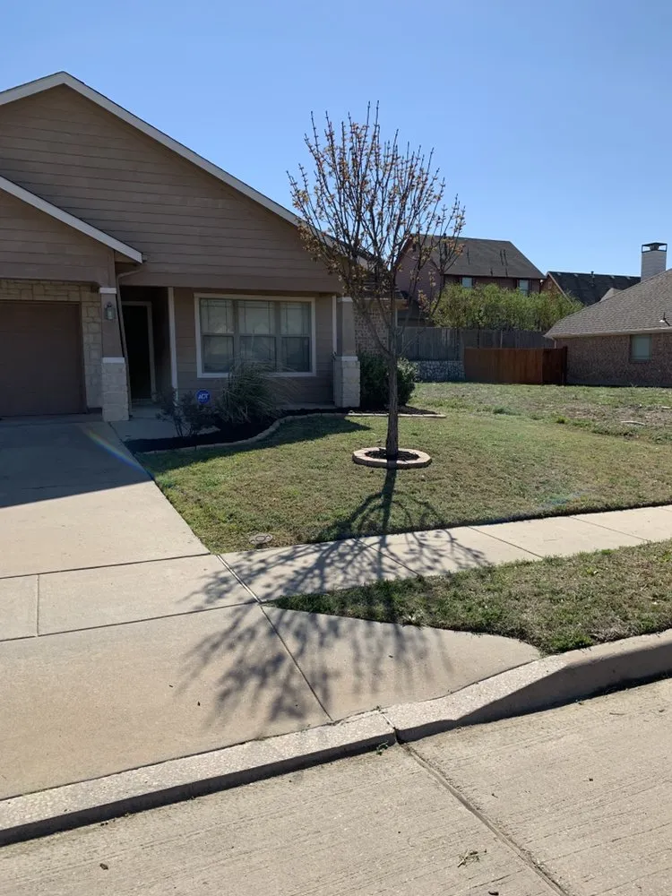 Custom garden landscaping in Fort Worth, TX - Panther City Lawn Care